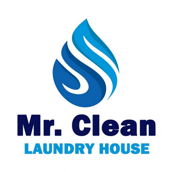 Mr.Clean Laundry House Logo